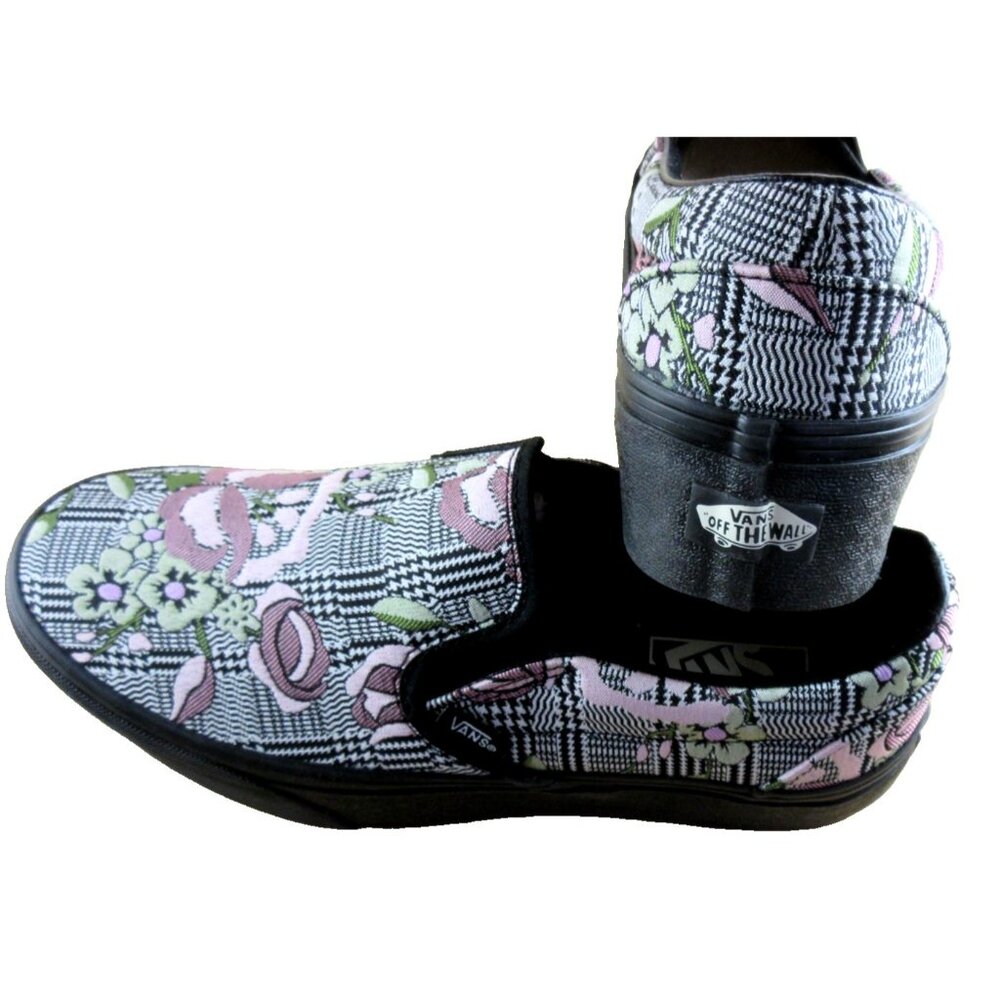 Vans Women's Classic Slip On Stackform Tapestry Floral Platform Shoes Size 9.5 - Picture 6 of 7